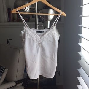 A&F White tank